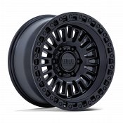 KMC KM554 Aztec Matte Black Custom Truck Wheels